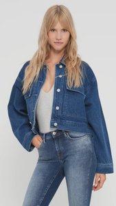 Womens Jackets: Skyla Utility Jacket - Ailia Wash