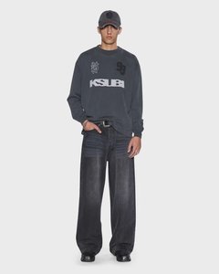 Rugged Ekcess LS Tee - Blasted Black