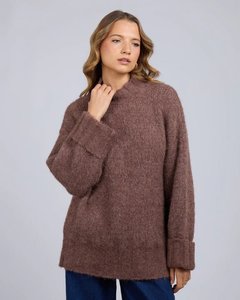 Mabel Knit Jumper - Chocolate