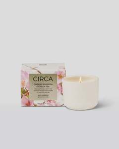 Homewares: Mothers Day Cherry Blossom & Green Tea 70g Candle