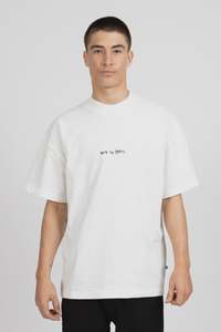 Womens T Shirts: Heavy Tee Not Paris - White