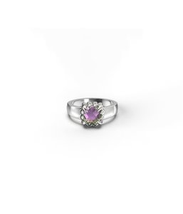 Baby Claw Ring - Mystic Quartz