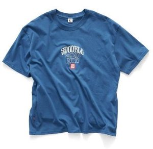 Mens T Shirts: Citreon T-Shirt - Pigment Warm Blue