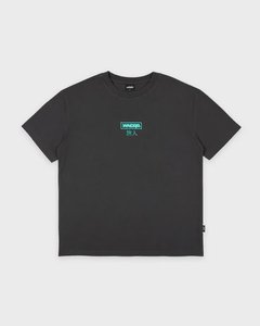 Mens T Shirts: Shodo Box Fit Tee - Faded Black