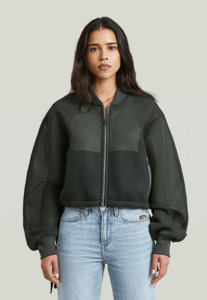 Womens Jackets: Meshy Binding Jacket
