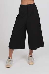 Womens Pants: Daze Culotte - Black