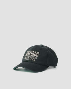 Workshop 6 Panel Low Pro Hat - Black