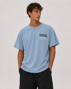 Workshop T-Shirt - Overdye Ashley Blue