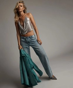 Harlequin Low Riders Wide Leg Jean