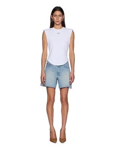 Womens T Shirts: Sott Capital SS Tee - White