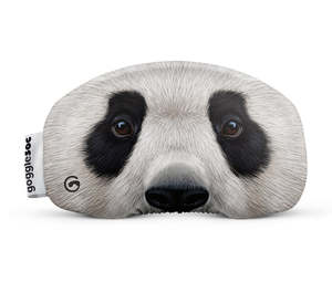 Snow Goggles: Gogglesoc Goggle Cover - Panda