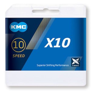 Chains Cassettes: KMC X10 10-Speed Chain