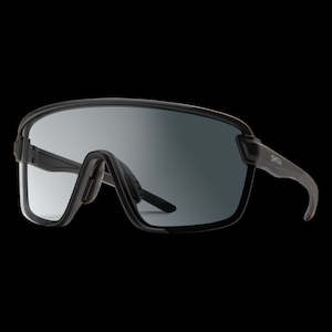 Bike Accessories: Smith Bobcat - Matte Black ChromaPop Photochromic Clear to Gray 12-67% VLT