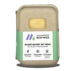 Ski Snowboard Care: Mountain Flow Plant-Based Performance Hot Wax All Temp - 130g