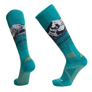Ski Socks: Le Bent Elyse Saugstad Pro Snow Sock - Targeted Cushion