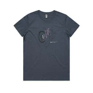 Chill Bike T-Shirt Women's - Petrol Blue