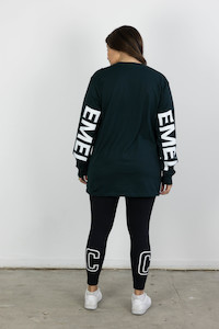 tops: CASSIA LONGSLEEVE FOREST