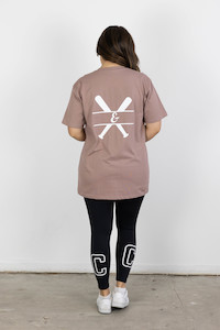 EM&EL: EMEL BASE TEE HAZY PINK