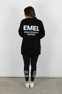 tops: MOTIVE LONGSLEEVE BLACK