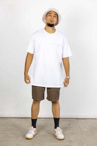 Mens T Shirt: ALEX TEE WHITE