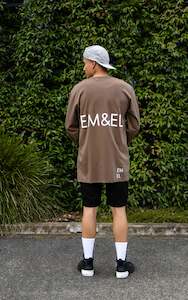 Mens Longsleeves: BISONS LONGSLEEVE BROWN