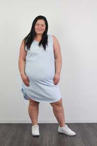 Bargins: *EVERLY SINGLET DRESS BABY BLUE