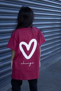 Kids T Shirts: LAURA TEE RED