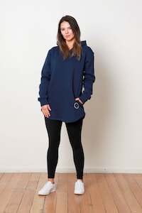 Womens Hoodies: ESSENTIAL HOODY NAVY
