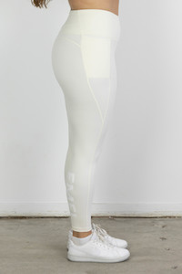 NEO ACTIVEWEAR TIGHTS ECRU/WHITE SAMPLE
