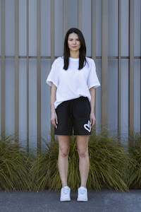 Womens Bottoms: REMMY LINEN SHORTS SAMPLE