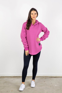 ESSENTIAL HOODY ROSE