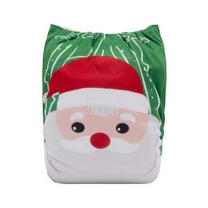 Other Sizes: OSFM Pocket Nappy - QD55A (Limited CHRISTMAS PRINT)