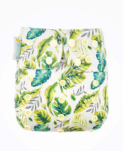 Chuckles Prima 2.0 Nappy Normal Size (3.6-16kgs) - Luscious Leaves