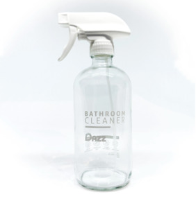Dazz Nz Cleaning Tablets: DAZZ Reusable Glass Bottle with Trigger Sprayer