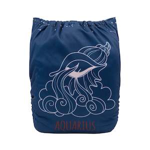 OSFM Pocket Nappy - YDX35(BLUE AQUARIUS)