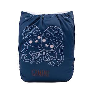 OSFM Pocket Nappy - YDX27(BLUE GEMINI)