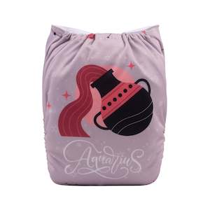 Alva Constellation Series: OSFM Pocket Nappy - YDX23(PINK AQUARIUS)