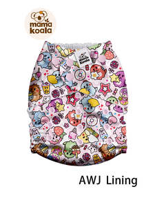 Mama Koala Osfm Pocket Nappies: Mama Koala 2.0 - K1PAD64016U (Polyester - AWJ) (Shell Only)