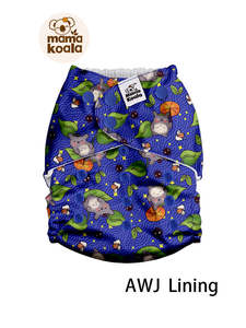 Mama Koala Osfm Pocket Nappies: Mama Koala 2.0 - K1PAD50314U (Polyester - AWJ) (Shell Only)