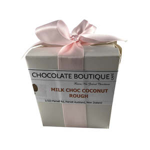 Noodle Boxes Chocolate Candies: Chocolate coconut rough noodle box