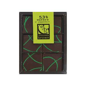 Wafers: Mint Wafer Dark 12 Piece Box