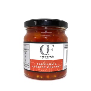 Chutneys Spreads Jellies: Capsicum & Apricot Chutney - 60g / 210g / 400g / 1kg