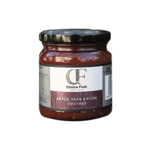 Chutneys Spreads Jellies: Apple, Pear & Plum Chutney - 60g / 210g / 400g / 1kg
