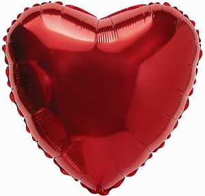4½" Red Heart Balloon