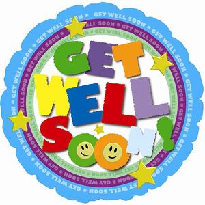 4½" Get Well Soon Balloon