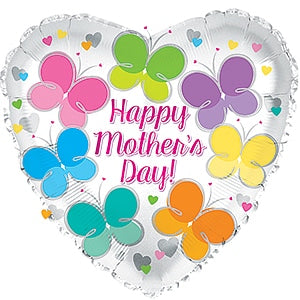 Gift Card: 4½" Happy Mothers Day Balloon
