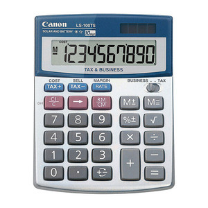 Products: Canon LS100TS Calculator Choicemax