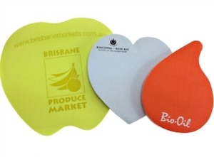 75x75mm SHAPE CUT STICKY NOTE PADS