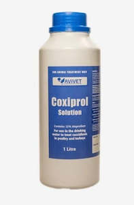 First Aid Health: Coxiprol Solution 1 Litre
