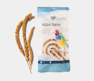 Poultry Treats: Topflite Millet Spray Pkt 10